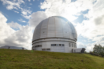 Entrance to the building of Special Astrophysical Observatory