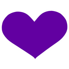 Purple heart isolated, heart sign, heart isolated on white, purple heart, purple, decoration, accessories, heart on white, heart sticker, png, love, romantic, sticker, sign, heart png, cute