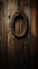 A rustic wooden background with an old steel