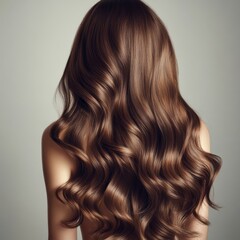Naklejka premium hair of a woman