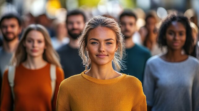 inclusive business mindset that values dignity and respect for diverse individuals, people of all colors walking together, a collaborative approach to equality and acceptance in the workplace