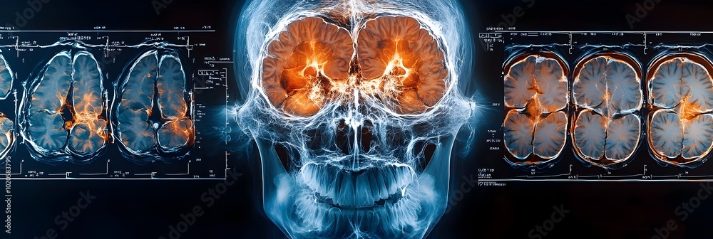 Poster intelligence revolutionizing medical imaging analysis for efficient healthcare diagnostics and break