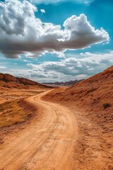 road in the desert