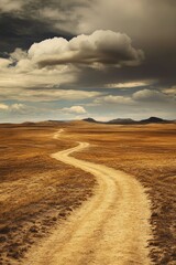 Fototapeta premium road in the desert