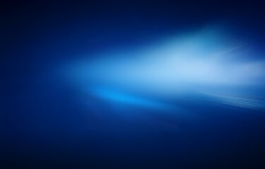 Obraz premium Abstract background featuring a gradient from dark blue to light blue with subtle lines of light.
