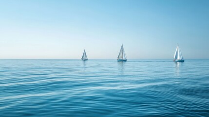 Fototapeta premium sailboat in the sea