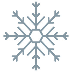 Snowflake Christmas social ads template transparent png