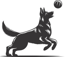 illustration of a dog