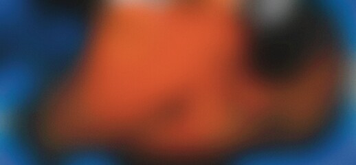 Abstract Blurred Orange and Blue Background/Wallpaper/Banner with Gradient Effects