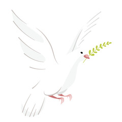 White bird png sticker, cute illustration, transparent background
