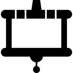 Projector Screen Icon