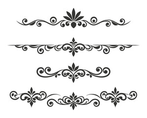 Elegant Flourish Ornaments © ShehPix