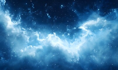 Obraz premium winter space of snow, generation AI