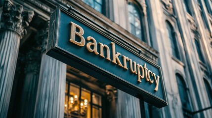 Obraz premium a court building with the word 