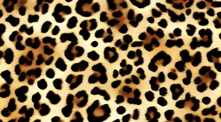 Fototapeta premium leopard texture wild cat fur spots fashion design