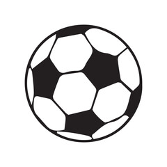Fototapeta premium soccer ball of the sportsman, football vector for the playersin the stadium and football field