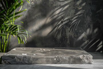 Obraz premium Abstract marble background with podium for product representation