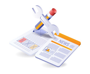 create digital information data concept