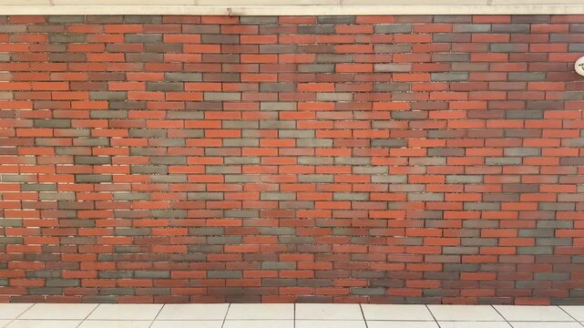 muro de tijolos 