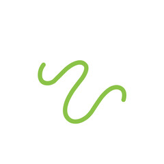 Obraz premium abstract green waves