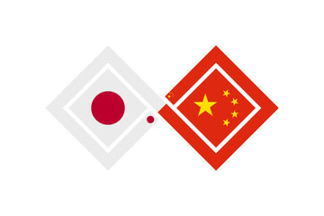 deal concept. japanese and chinese language translation icon. vector illustration isolated on white background
