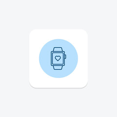 Ai Smart Watch pentaglow  , vector, pixel perfect, illustrator file