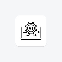 Technology System line icon , vector, pixel perfect, illustrator file
