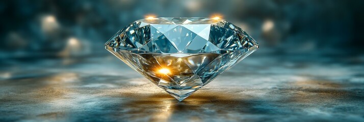 Diamond in Water, Reflection on Surface