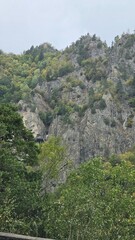 view from the top of the mountain