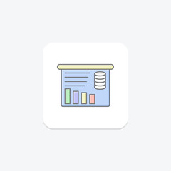 Data Augmentation lineal color icon , vector, pixel perfect, illustrator file