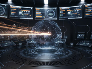 Global Network Command Center: Advanced Technology Interface