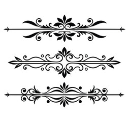 Decorative Flourish Borders © ShehPix