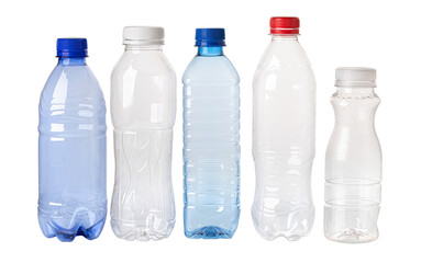 Used plastic bottles