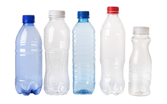 Used plastic bottles