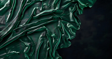 High-Definition Saudi Arabia Flag with Ya Hussain Theme on Crumpled Paper
