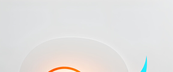 illustrazione con elementi geometrici a tema astratto surreale