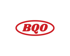 BQO logo design vector template. BQO