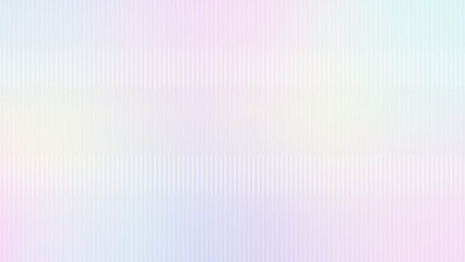 Glass texture empty banner. Blue purple frosted acrylic bath wall. Ribbed effect Fluted blurred background. Gradient reeded wavy sheet surface.