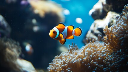 coral reef in the sea