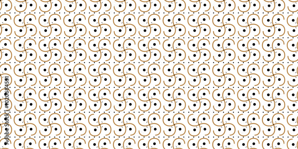 Aufkleber Textile repeating pattern. Factory and minimalistic pattern for print on the surface.