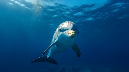 Fototapeta premium dolphin in the water