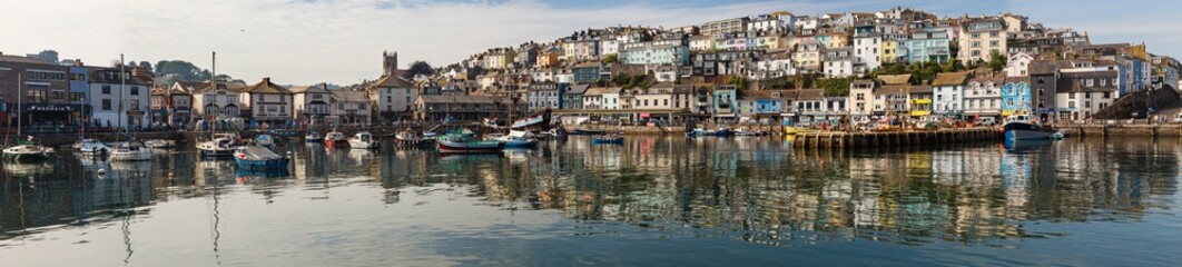 Brixham Harbour Panorama