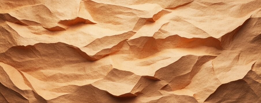 Abstract Brown Texture with Uneven Grooves, Perfect for Rugged Landscape Designs, Backgrounds, and More
