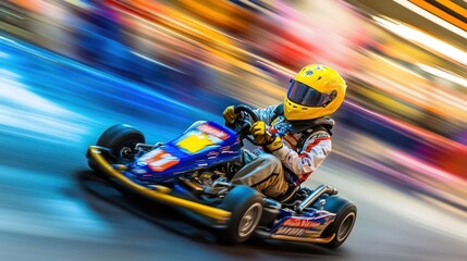 Go-Kart Racing Action
