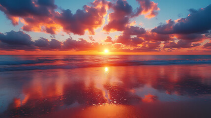 Sunrise at the fishing pier