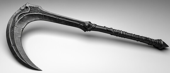 Ancient Dwarven Battleaxe with Runes - Mythical Weapon, Fantasy Artifact, RPG Gear