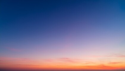 gradient sky texture after sunset