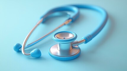 Medical Stethoscope and Blood Pressure Cuff, Medical Equipment for Healthcare