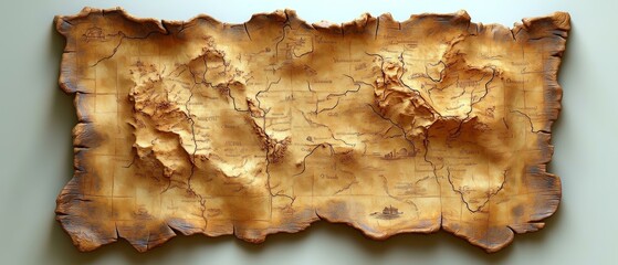 Unique Artwork - Antique Paper, Handmade Texture