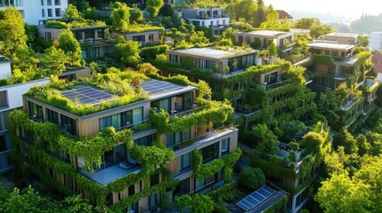 Fototapeta premium Green Building Architecture